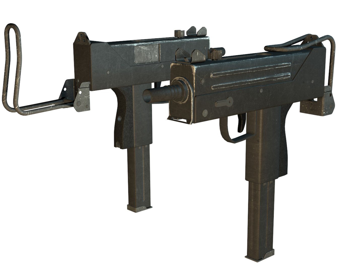 Mac10 Gun 3ds