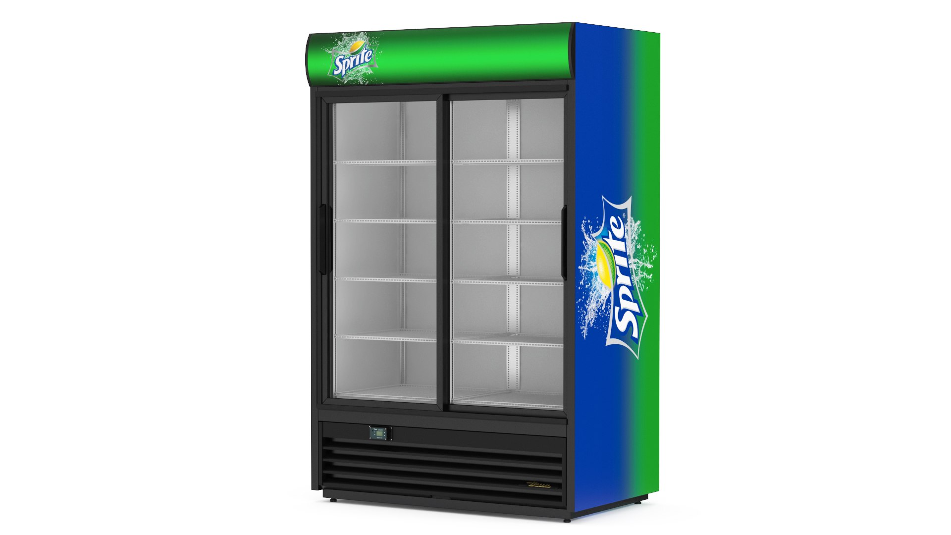 Sprite Refrigerators Collection 3D model preview