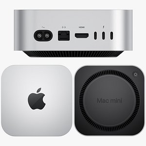 3D model Apple Mac mini M4