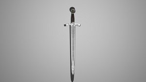 3D Sword Clasic Detalied