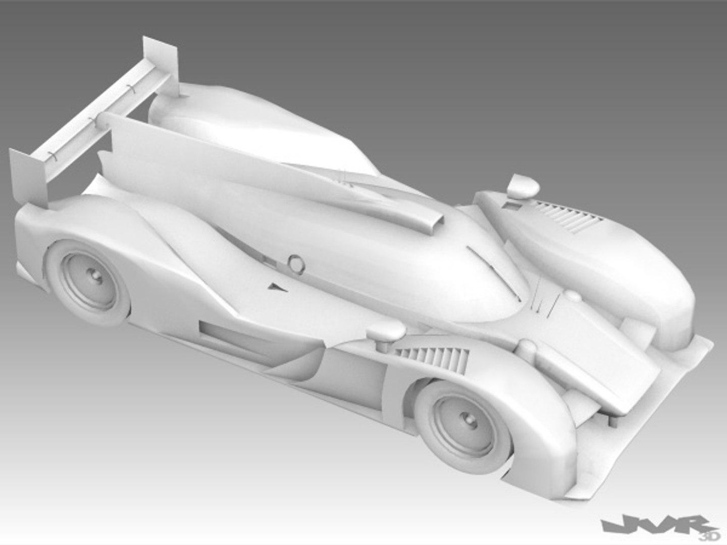 Audi R18 3d Model