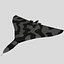 3d vulcan xh558 model