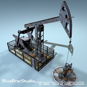 pumpjack oil pump 3ds