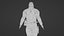 Personaggio 3D in tuta tattica da agente stealth maschile