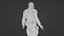 Personaggio 3D in tuta tattica da agente stealth maschile