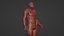 Personaggio 3D in tuta tattica da agente stealth maschile