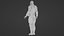 Personaggio 3D in tuta tattica da agente stealth maschile