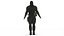Personaggio 3D in tuta tattica da agente stealth maschile
