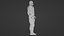 Personaggio 3D in tuta tattica da agente stealth maschile