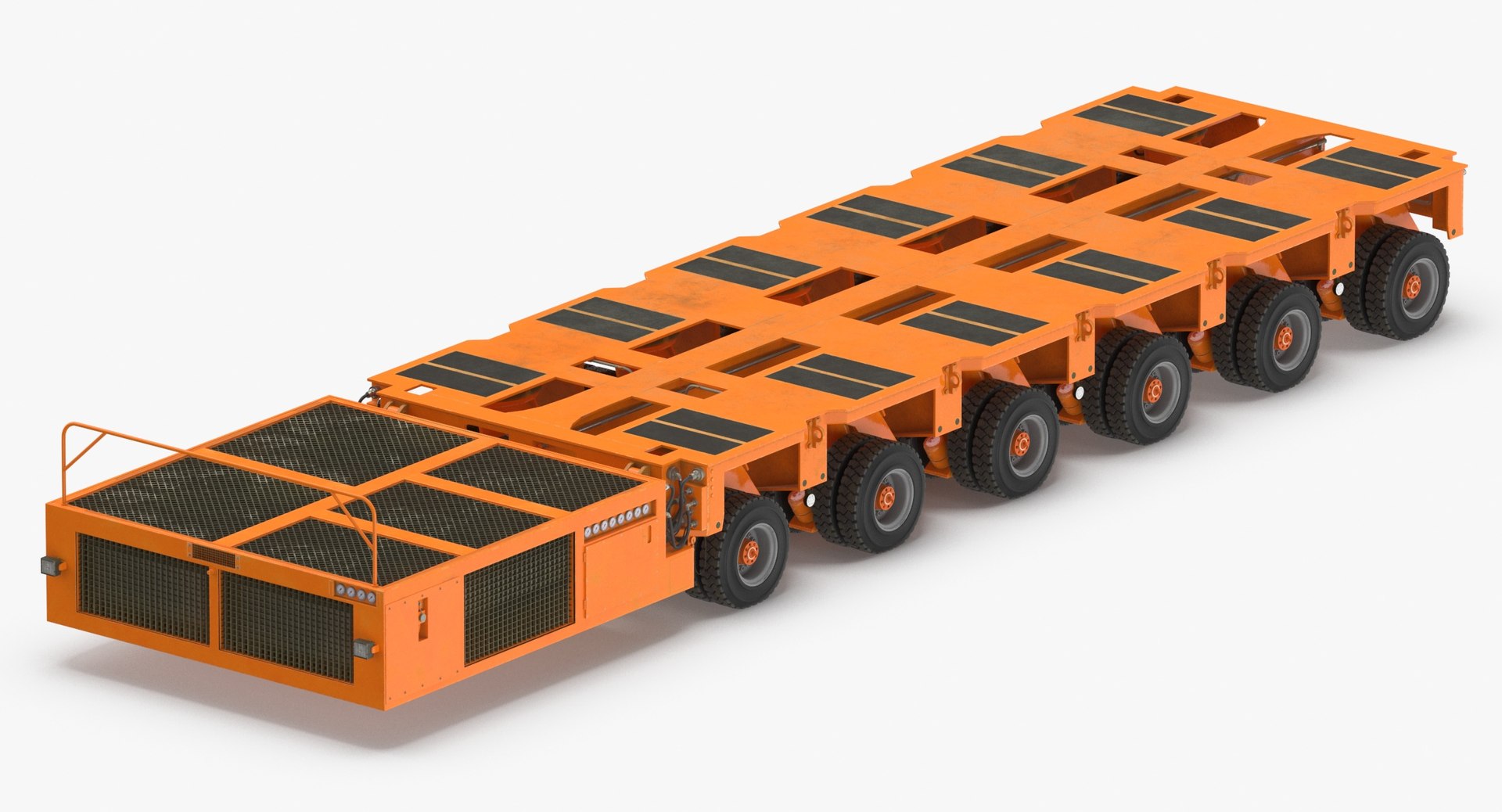 6 Axle Lines Modular 3D Model - TurboSquid 1709520