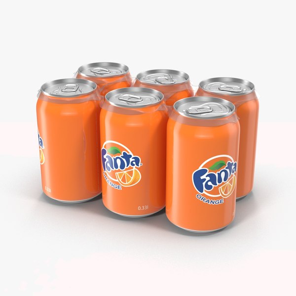 modelo 3d Colección de botellas y paquetes de Fanta - TurboSquid 1459663