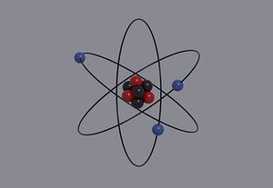 3D Atom model