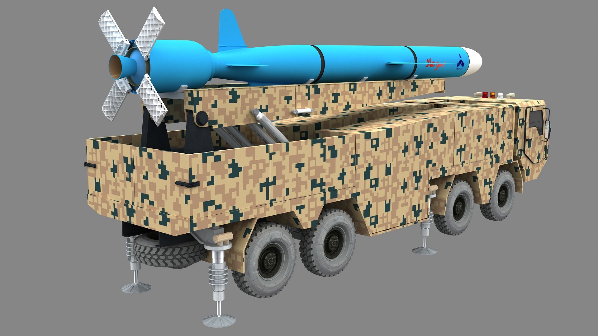 Soumar Cruise Iranian Missile Launcher Vehicle 3D model https://p.turbosquid.com/ts-thumb/LE/X6P0KW/1v/soumariranianmissilelaunchervehicle0004/jpg/1765949680/1920x1080/fit_q87/107c63a50c5f03ef2acdf8574c05ac6c743927c2/soumariranianmissilelaunchervehicle0004.jpg