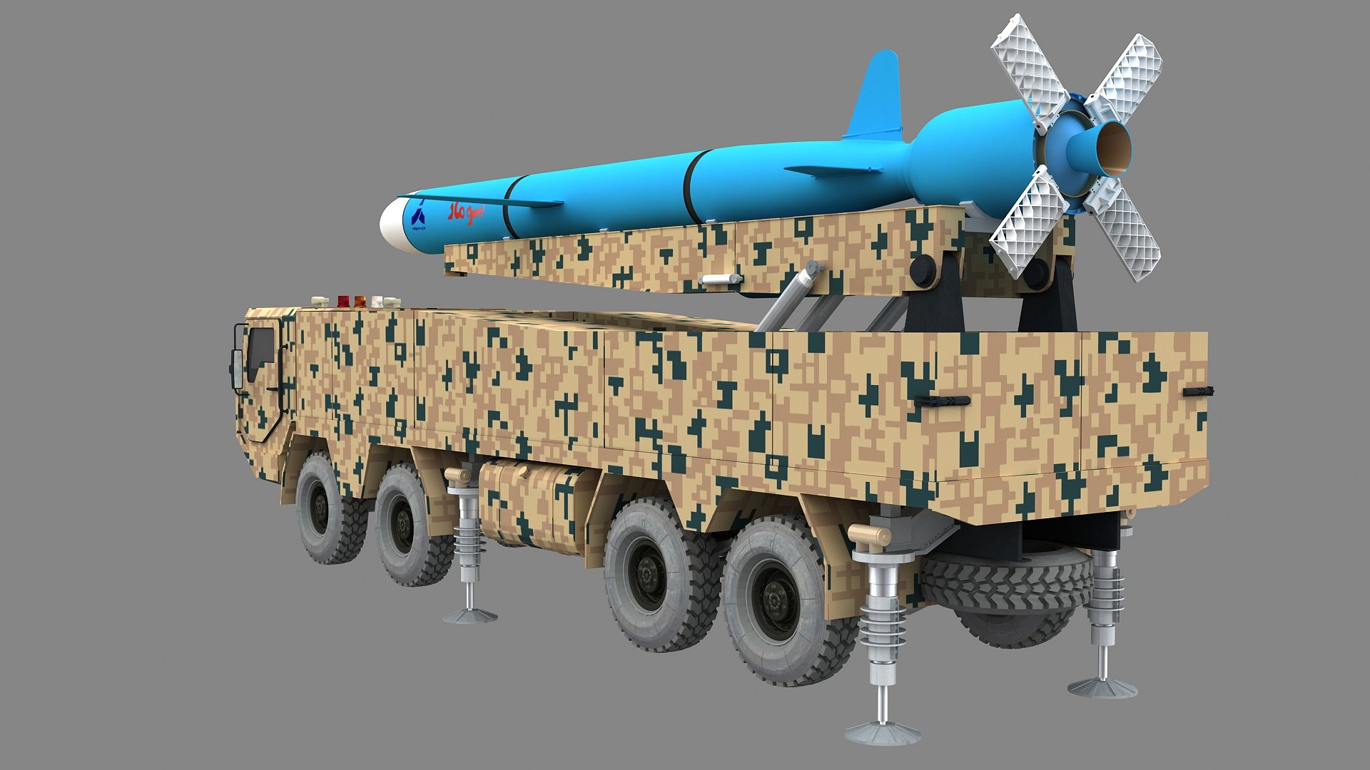 Soumar Cruise Iranian Missile Launcher Vehicle 3D model https://p.turbosquid.com/ts-thumb/LE/X6P0KW/K3/soumariranianmissilelaunchervehicle0007/jpg/1765949682/1920x1080/fit_q87/bb708d9ec6acc498fcf4a2fcfe2a8e1cfad343eb/soumariranianmissilelaunchervehicle0007.jpg