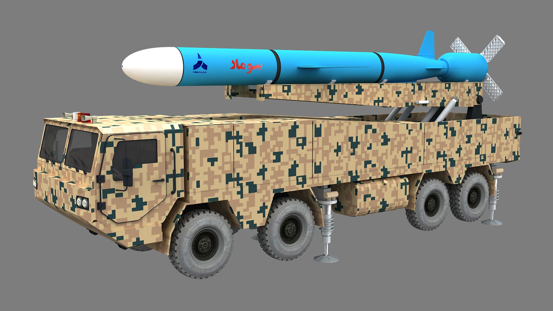 Soumar Cruise Iranian Missile Launcher Vehicle 3D model https://p.turbosquid.com/ts-thumb/LE/X6P0KW/XW/2nd/jpg/1765949677/1920x1080/fit_q87/1a2bcd3491eeb3cd8e3654406be7a15c665c2266/2nd.jpg