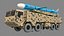 Soumar Cruise Iranian Missile Launcher Vehicle 3D model