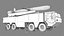 Soumar Cruise Iranian Missile Launcher Vehicle 3D model