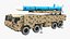 Soumar Cruise Iranian Missile Launcher Vehicle 3D model