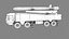 Soumar Cruise Iranian Missile Launcher Vehicle 3D model
