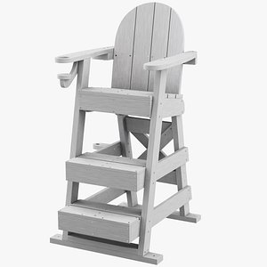 Lifeguard Chair 3D model