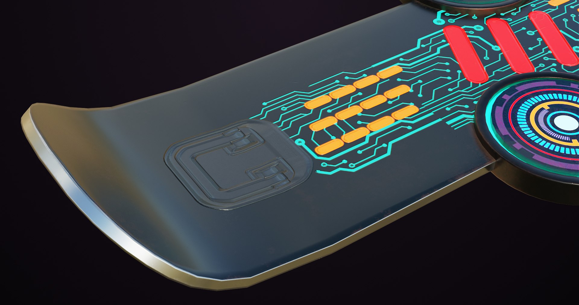 3D Sci Fi Hoverboard 9 All PBR Unity UE Textures Included https://p.turbosquid.com/ts-thumb/LE/Y8Priv/93/hoverboard09_00030/jpg/1671629544/1920x1080/fit_q87/abaefa933fcb5f33e0381f3dce941a6c87a101e6/hoverboard09_00030.jpg