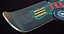 Sci Fi Hoverboard 9 Alle PBR Unity UE-Texturen enthalten