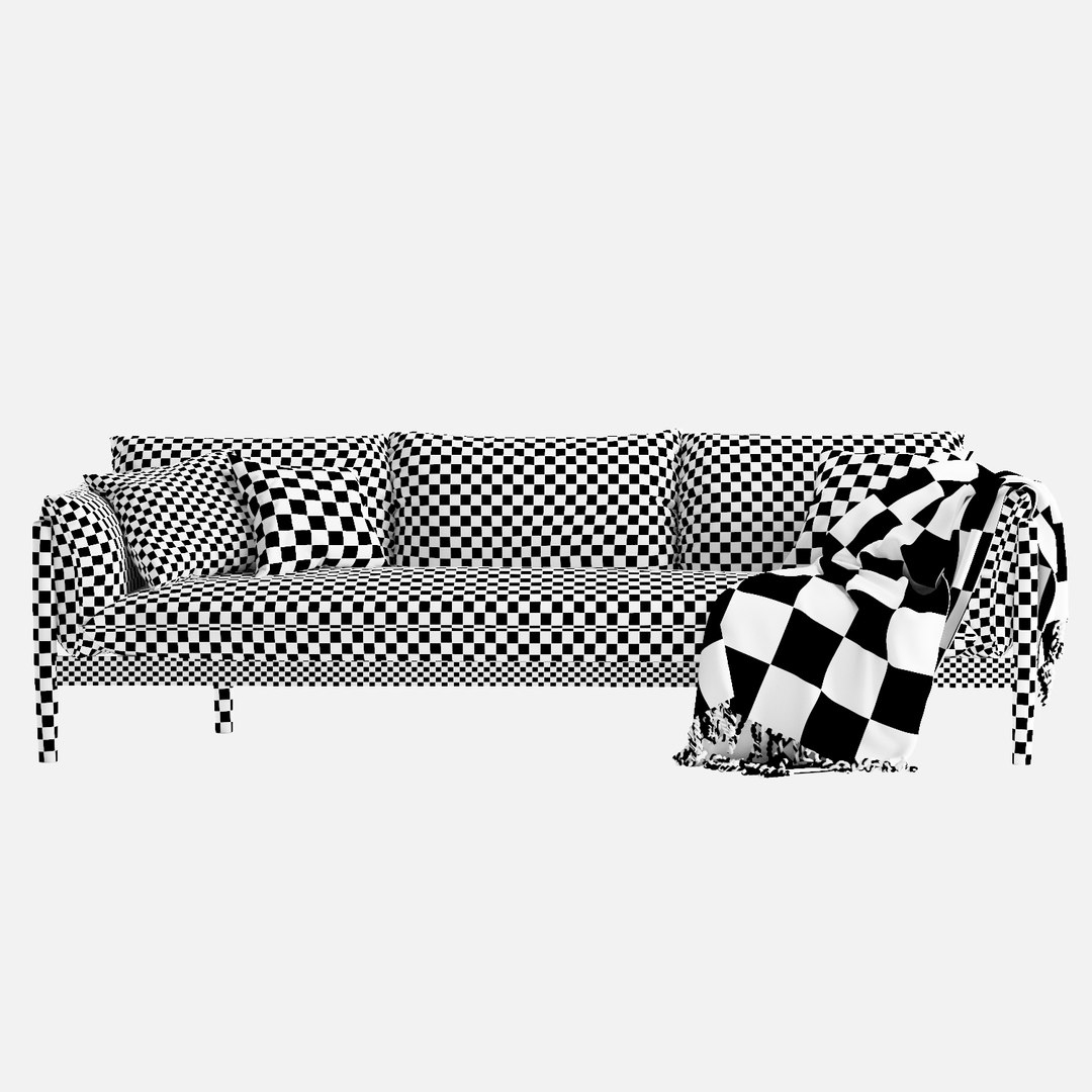 3D Tapio Sofa Paola Lenti TurboSquid 1468428