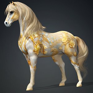 Horse-D3 3D model