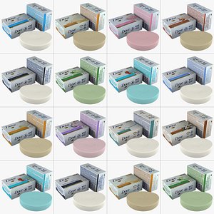 Dove soap set 12 varieties model