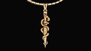 snake pendant