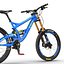 Mountain Bike GT Fury Blue Rigged Modello 3D