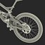 Mountain Bike GT Fury Blue Rigged Modello 3D