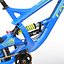Mountain Bike GT Fury Blue Rigged Modello 3D