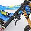 Mountain Bike GT Fury Blue Rigged Modello 3D