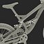 Mountain Bike GT Fury Blue Rigged Modello 3D