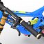 Mountain Bike GT Fury Blue Rigged Modello 3D