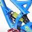 Mountain Bike GT Fury Blue Rigged Modello 3D