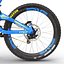 Mountain Bike GT Fury Blue Rigged Modello 3D