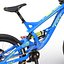 Mountain Bike GT Fury Blue Rigged Modello 3D