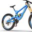 Mountain Bike GT Fury Blue Rigged Modello 3D