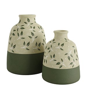 Peppermint shaped vase 3D model