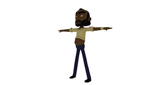 3D Drunkard Man Rig