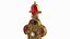 Liturgical Bishop Cross Gold