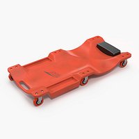 Car Creeper 3D Model
