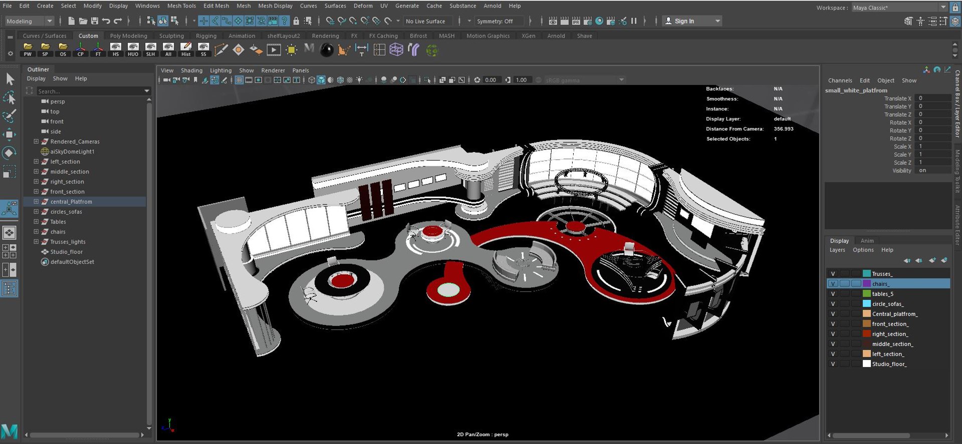 Design Tv Studio Sets Model - TurboSquid 1344854