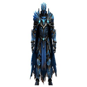 Epic Dragon Knight Armor - Full PBR 4K Game-Ready Set KM-2