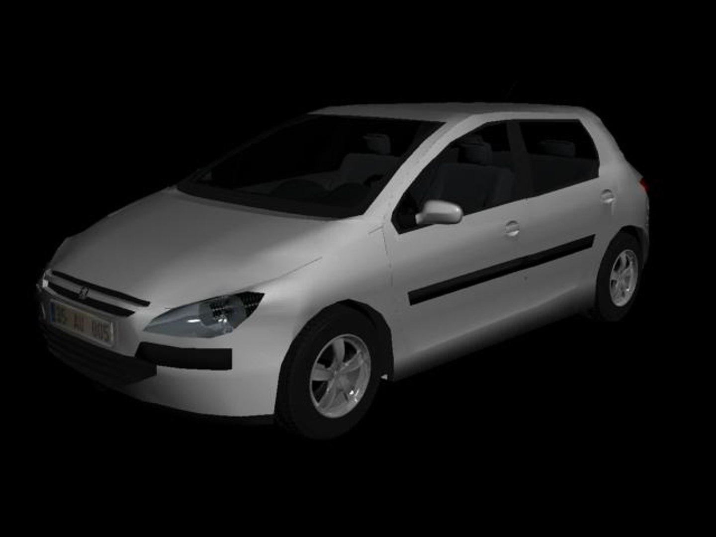 3ds Max Peugeot 307