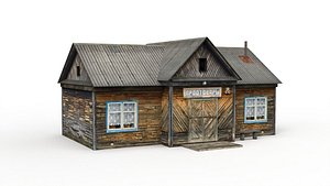 village shop 3D model