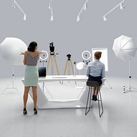E-commerce live streaming equipment mobile live streaming rack live streaming room beauty live strea
