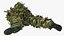 Soldier Shooting Position Wood Camo